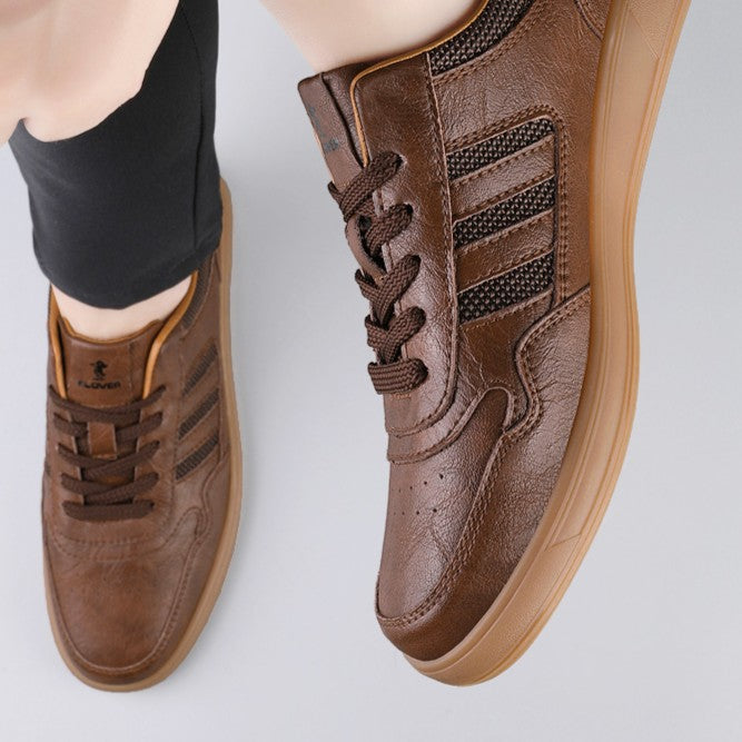 Herren Lässig Orthopädsiche Sneakers mit Schnürung