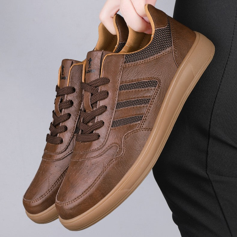 Herren Lässig Orthopädsiche Sneakers mit Schnürung