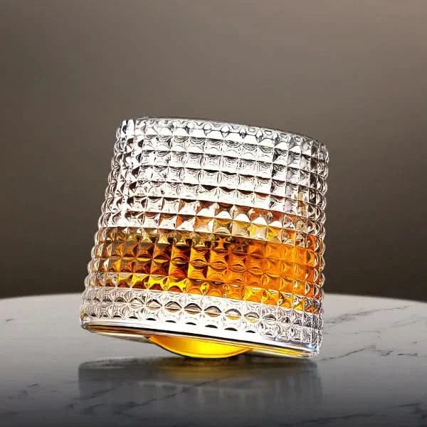 Drehbares japanisches Edo-Whiskyglas