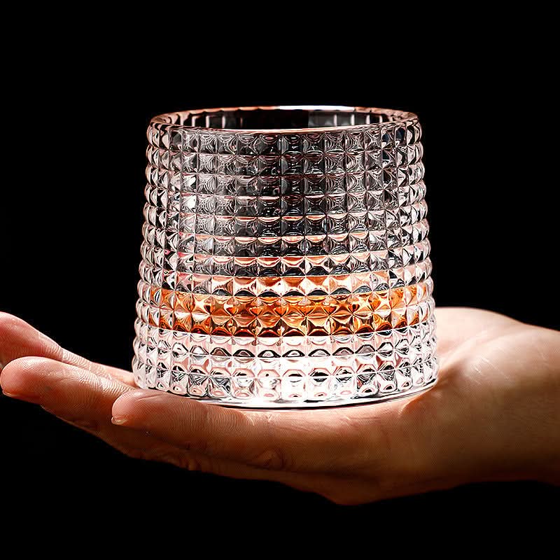 Drehbares japanisches Edo-Whiskyglas