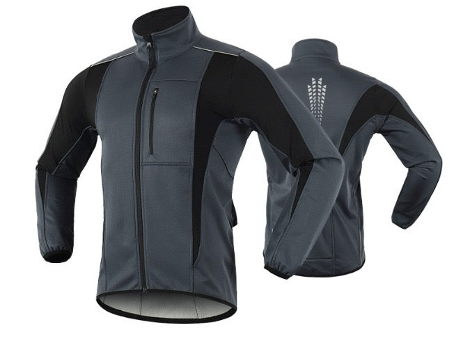 Wasserdichte und warme Fahrradjacke