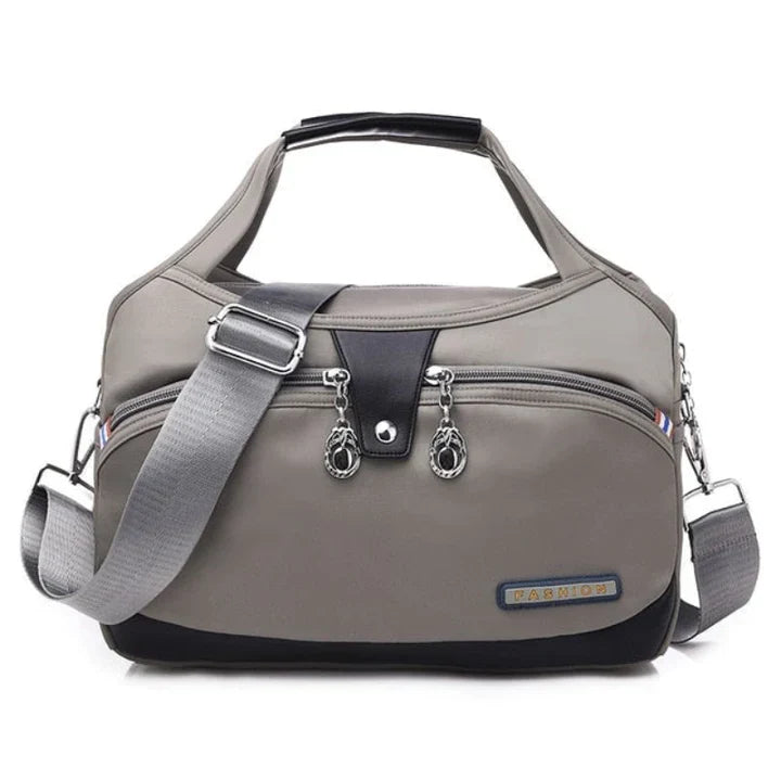 Elegante Damen-Handtasche mit Diebstahlschutz aus stilvollem Polyestergemisch
