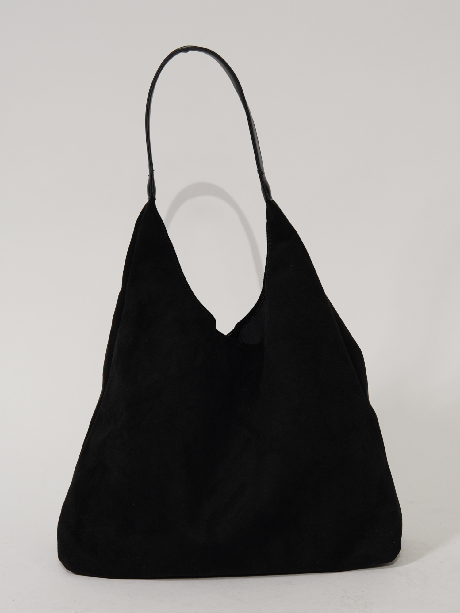 Elegante Damen-Ledertasche, vielseitiges Wildleder