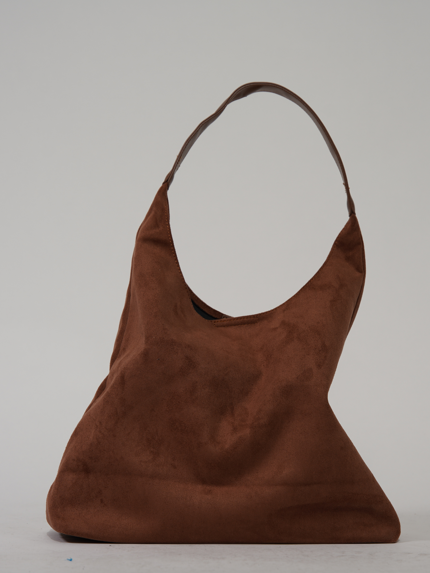 Elegante Damen-Ledertasche, vielseitiges Wildleder
