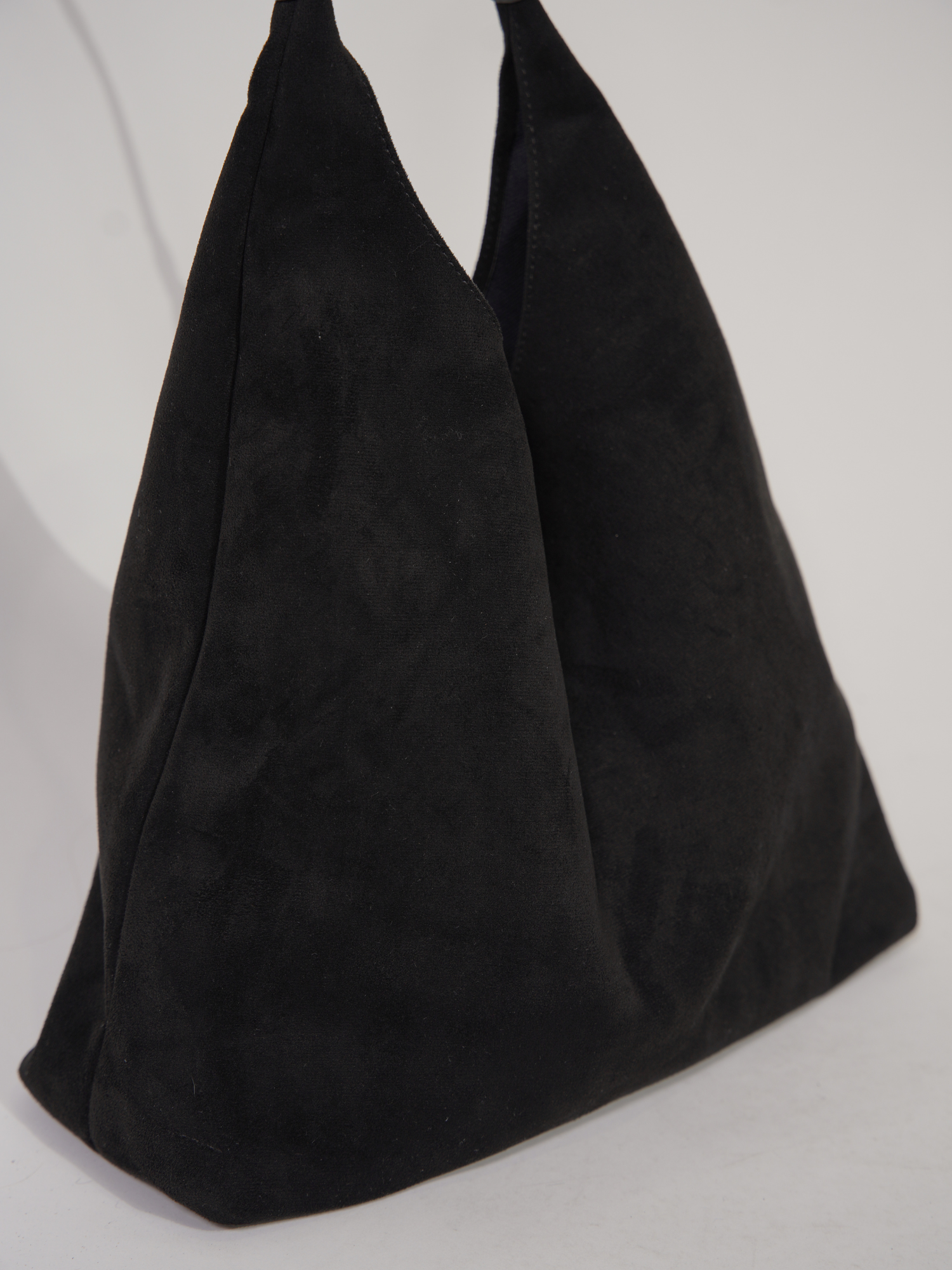 Elegante Damen-Ledertasche, vielseitiges Wildleder
