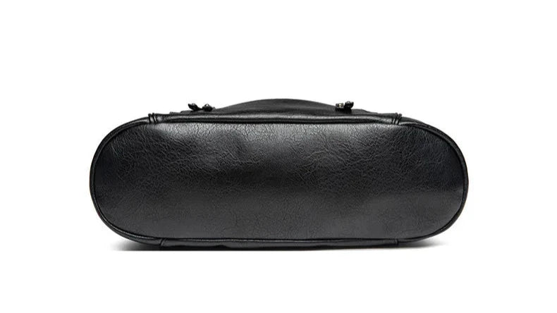 Elegante Damen-Schultertasche, geräumig, aus PU