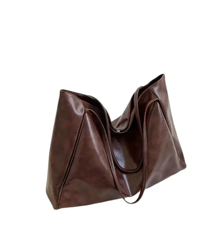 Elegante Damen-Schultertasche, mittelgroß, aus hochwertigem Synthetikgewebe