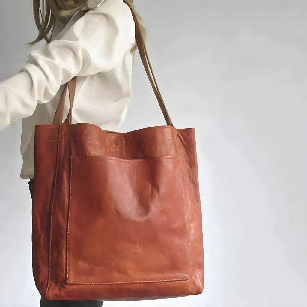 Elegante Damen-Schultertasche aus vielseitigem PU-Leder