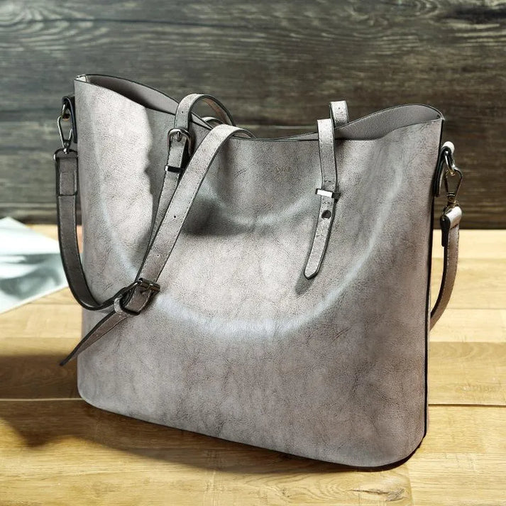 Elegante Damen-Umhängetasche aus funktionalem Leder