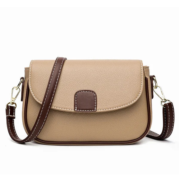 Elegante Damen-Umhängetasche aus stilvollem veganem Leder