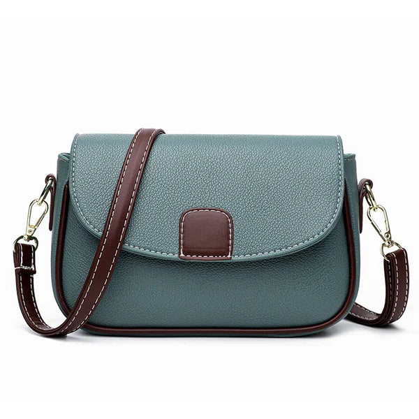 Elegante Damen-Umhängetasche aus stilvollem veganem Leder