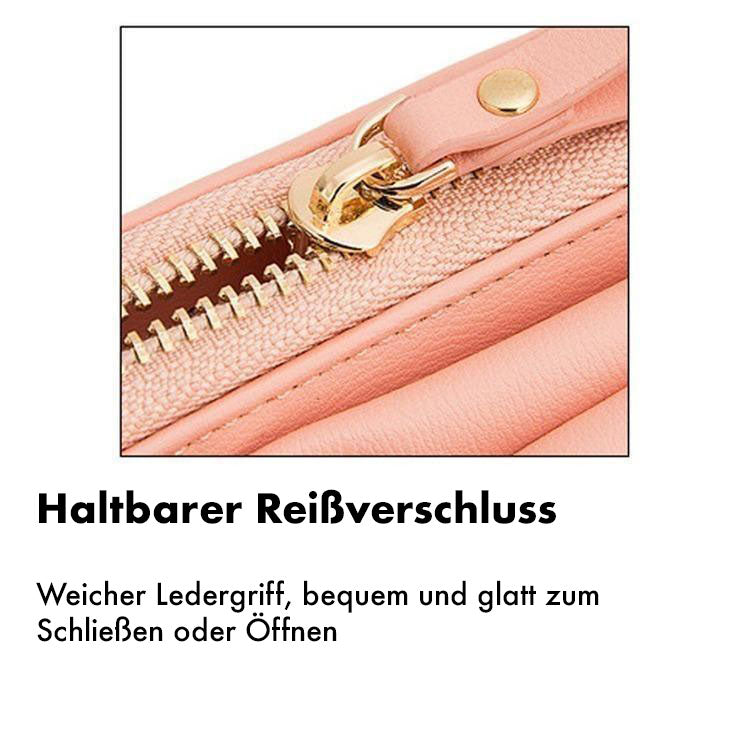 Elegante Damen-Umhängetasche für Handys aus strapazierfähigem PU-Leder