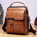 Elegante Damenhandtasche, zeitloses Design, Leder