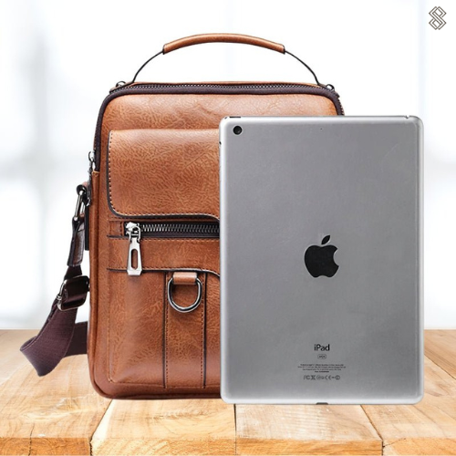 Elegante Damenhandtasche, zeitloses Design, Leder