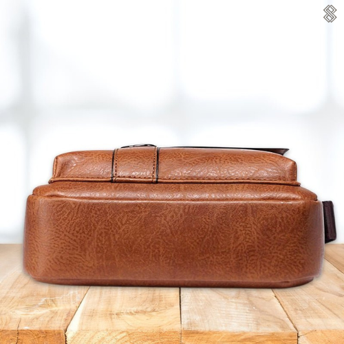Elegante Damenhandtasche, zeitloses Design, Leder
