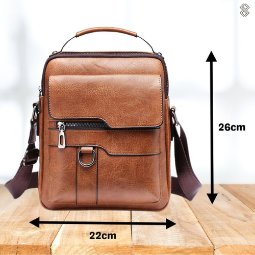 Elegante Damenhandtasche, zeitloses Design, Leder