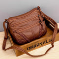 Elegante Damenhandtasche aus funktionalem, weichem Material