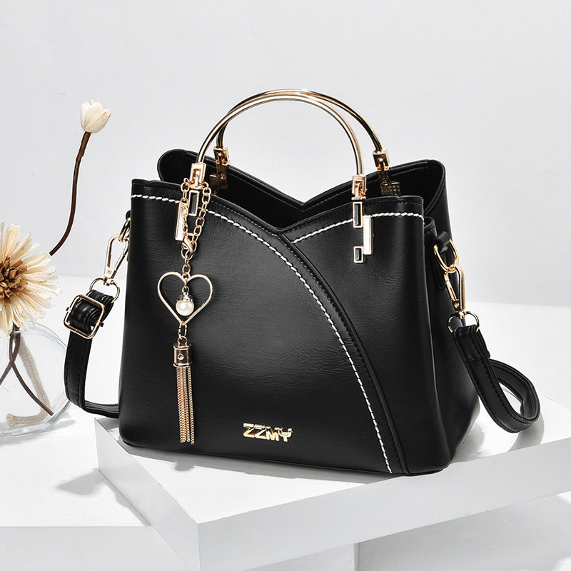 Elegante Damenhandtasche aus stilvollem PU-Leder mit geräumigem Design