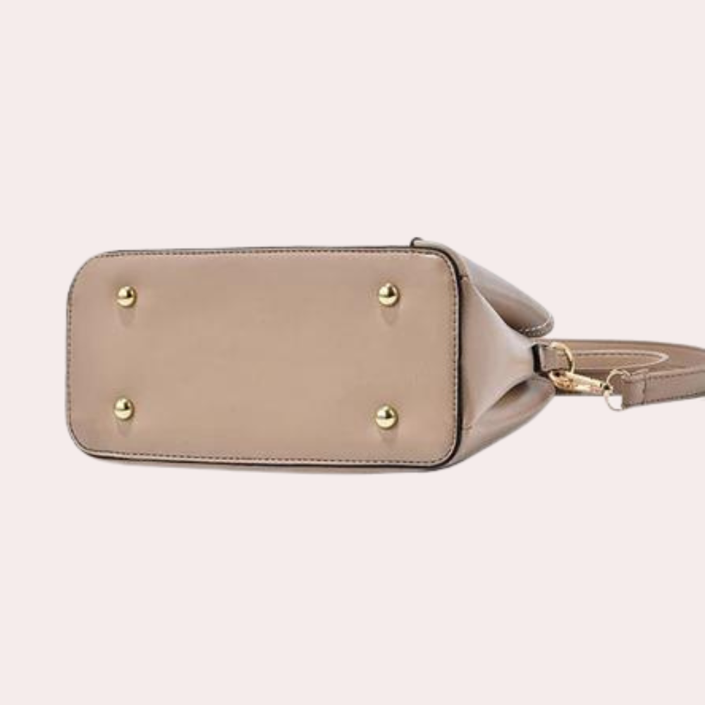 Elegante Damenhandtasche aus stilvollem veganem Leder