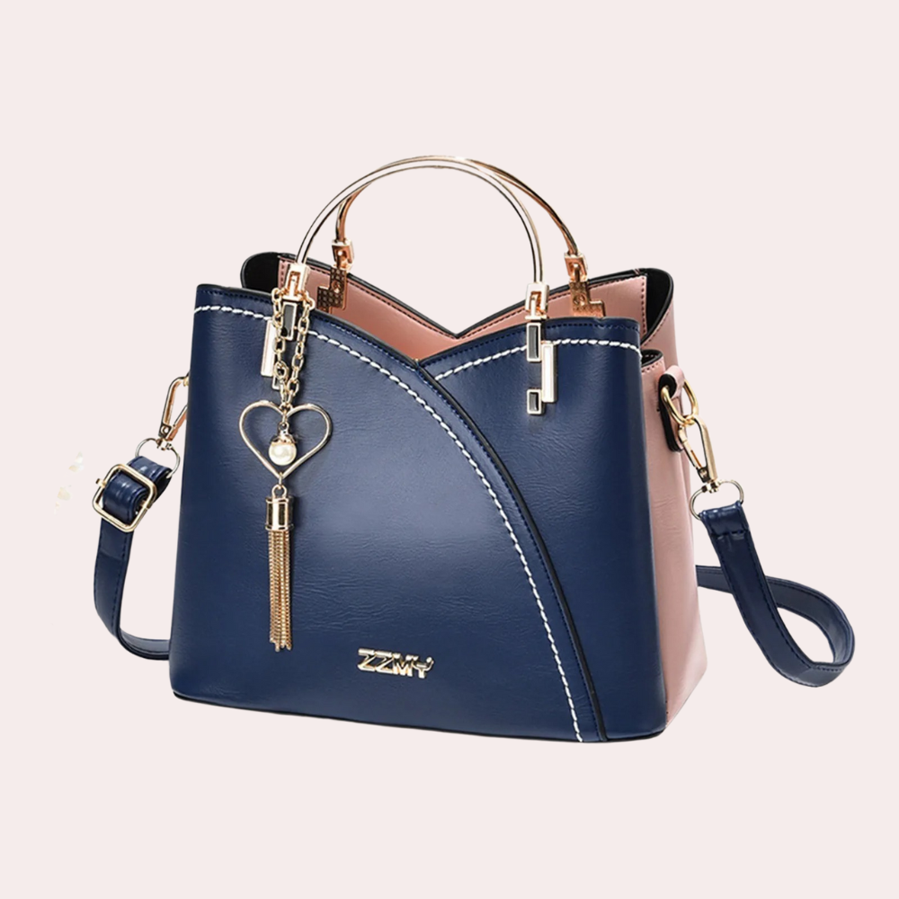 Elegante Damenhandtasche aus stilvollem veganem Leder