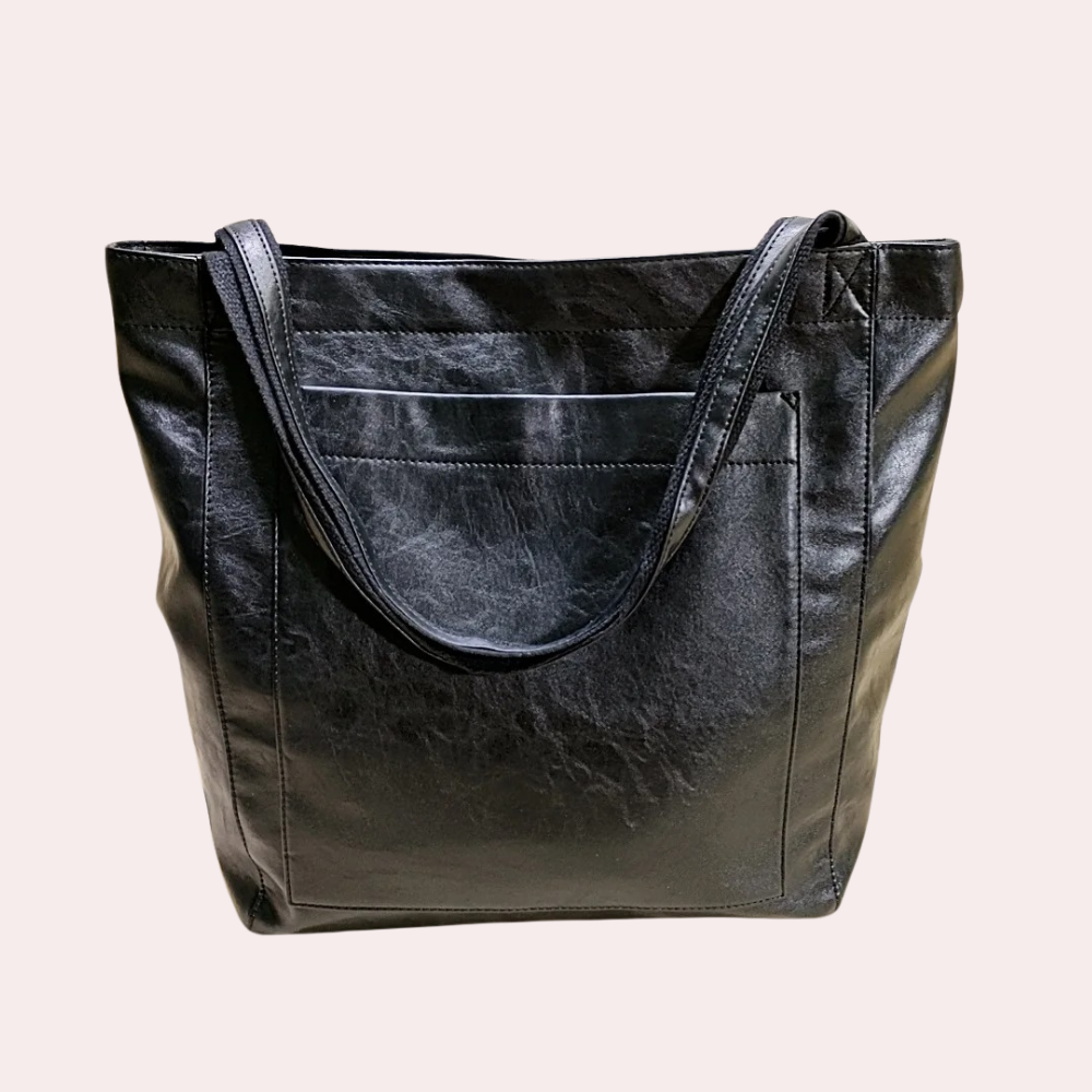 Elegante Damenhandtasche aus veganem Leder