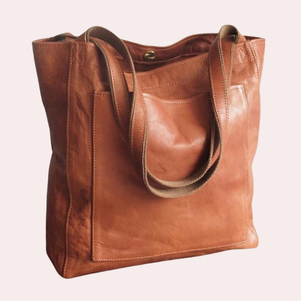 Elegante Damenhandtasche aus veganem Leder