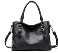 Elegante Vintage-Handtasche für Damen, weiches Material, großes Fassungsvermögen