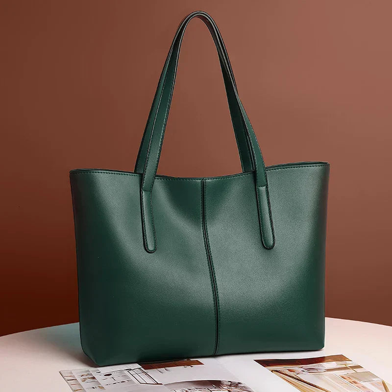 Elegante, geräumige Damen-Tragetasche aus umweltfreundlichem Material