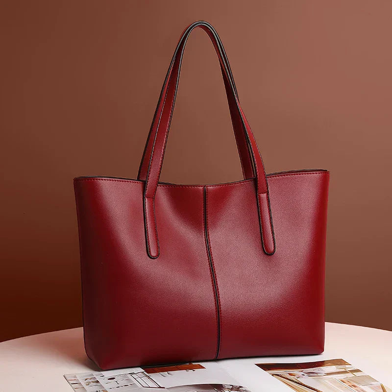 Elegante, geräumige Damen-Tragetasche aus umweltfreundlichem Material