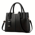 Elegante, geräumige Damenhandtasche aus vielseitigem PU-Leder