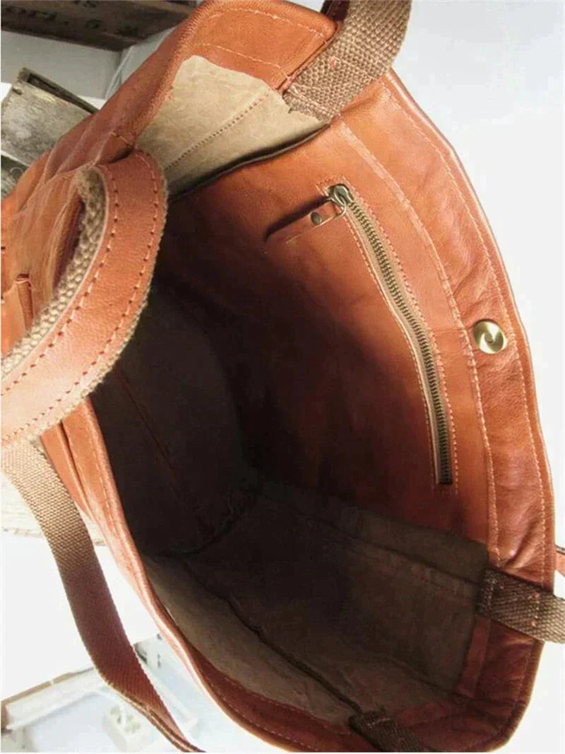 Elegante, strapazierfähige Damentasche aus umweltfreundlichem PU-Leder