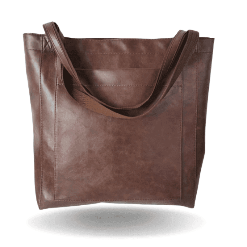Elegante, strapazierfähige Damentasche aus umweltfreundlichem PU-Leder