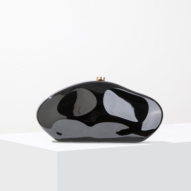 Elegante, strukturierte Damen-Clutch in Goldoptik – Luxus