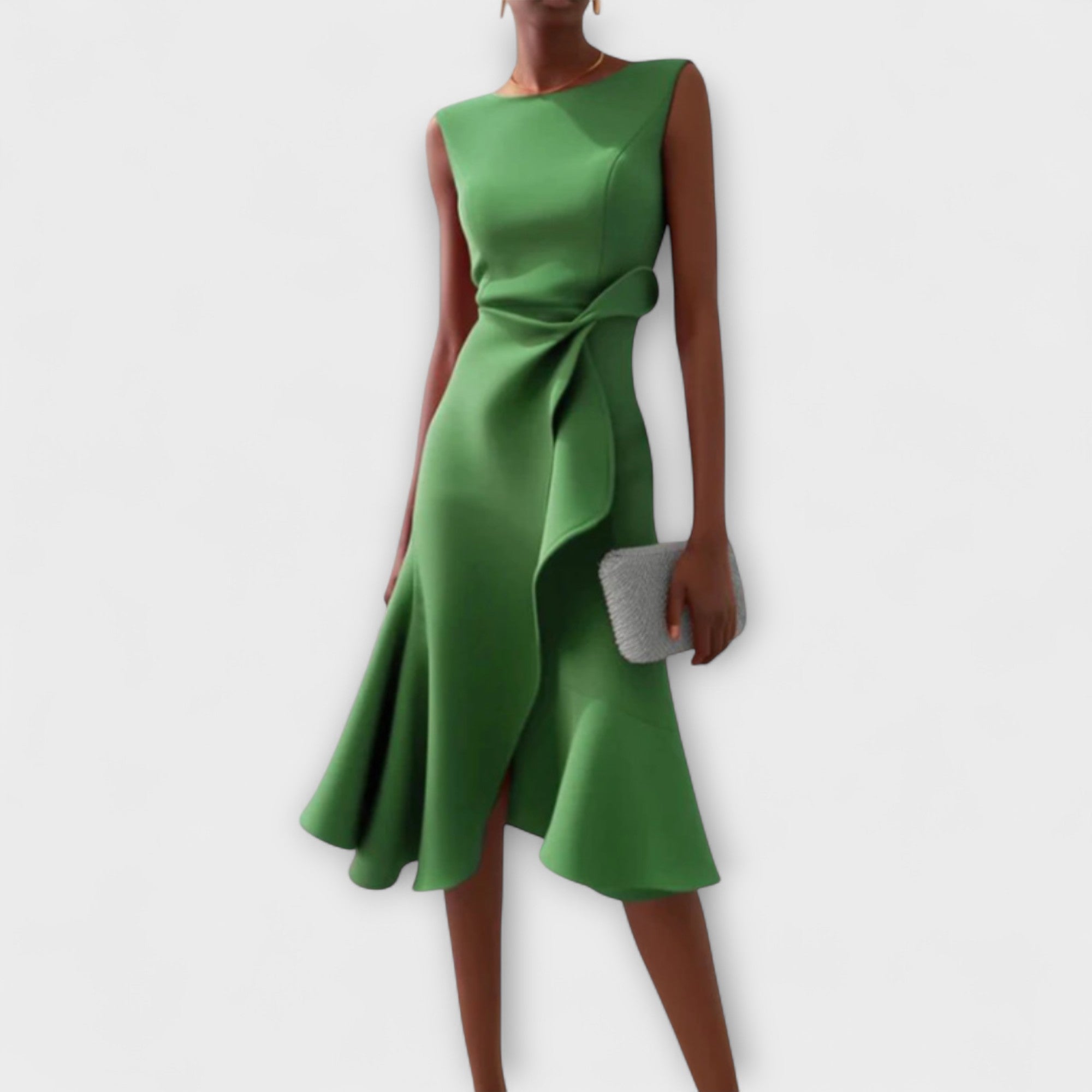 Elegantes Asymmetrisches Midikleid Damen – Festliche Kleider Für Hochzeitsgäste Und Besondere Anlässe