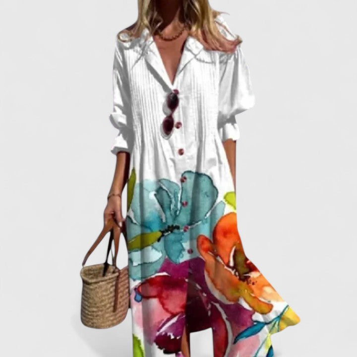 Elegantes Boho-Kleid für Frauen – Sommerliches Maxi-Kleid für jeden Anlass