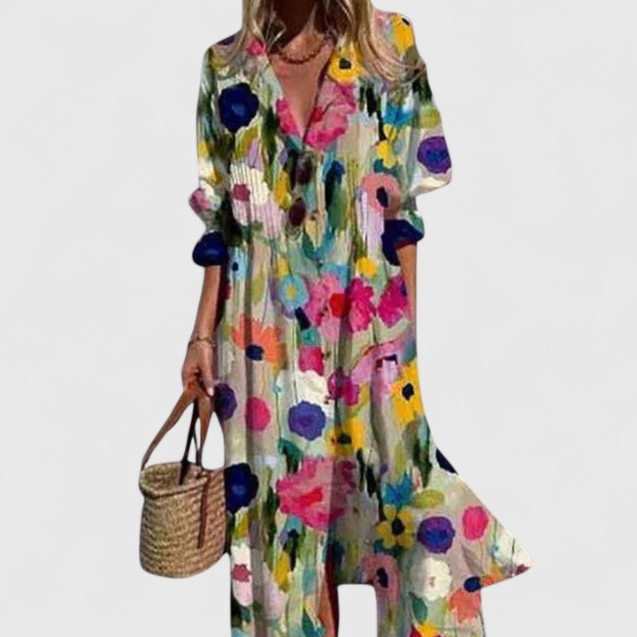 Elegantes Boho-Kleid für Frauen – Sommerliches Maxi-Kleid für jeden Anlass