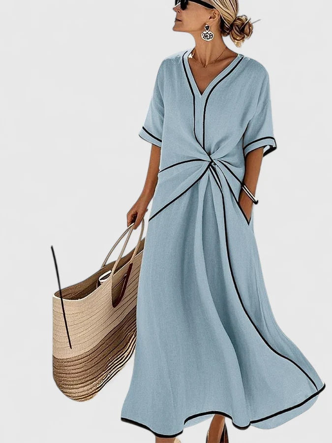 Elegantes Kleid Damen für den Sommer - Bequem und Vielseitig, Ideal für Jede Gelegenheit