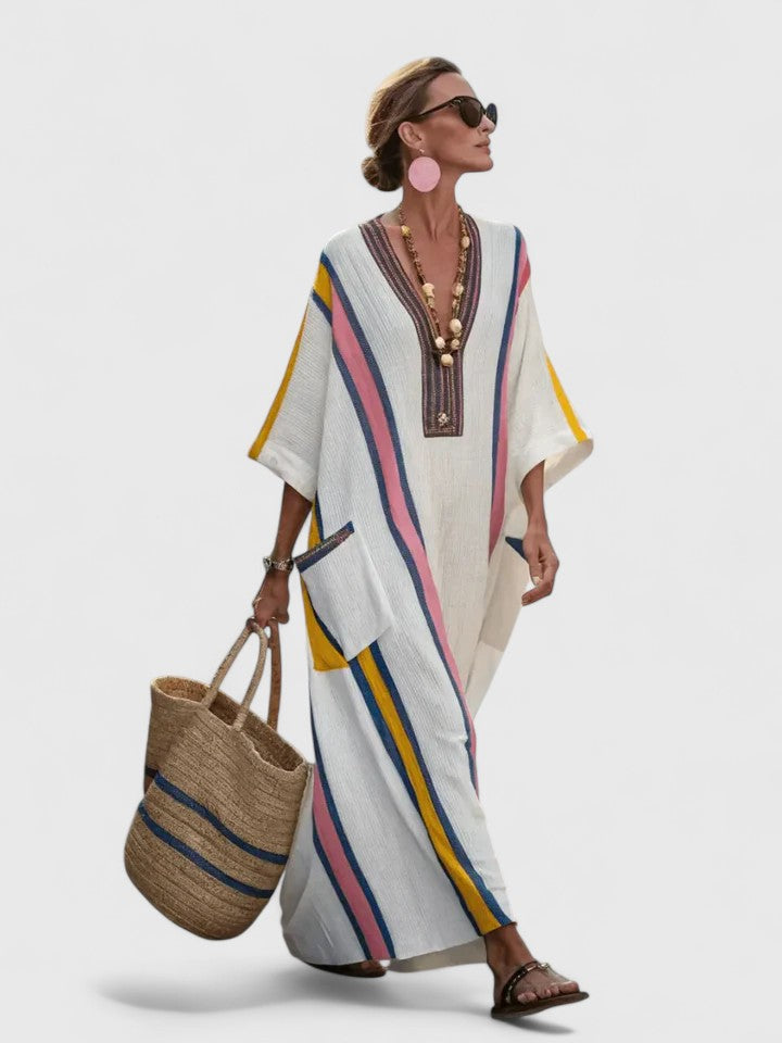 Elegantes Maxikleid für Frauen – Sommerkleid im Boho-Stil