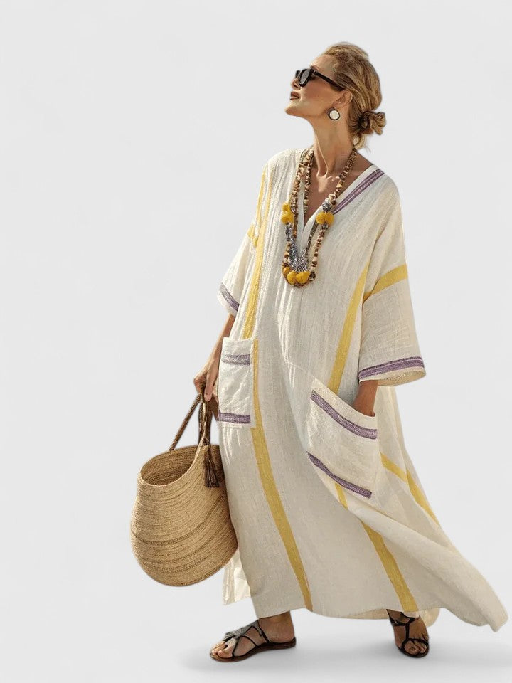Elegantes Maxikleid für Frauen – Sommerkleid im Boho-Stil