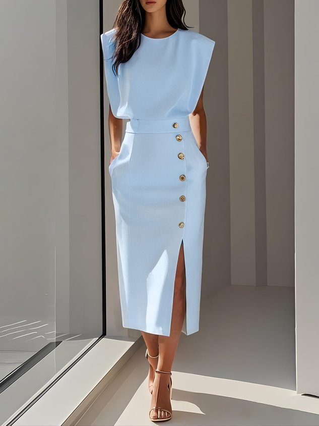 Elegantes Midikleid für Frauen – Zeitloser Stil für jeden Anlass
