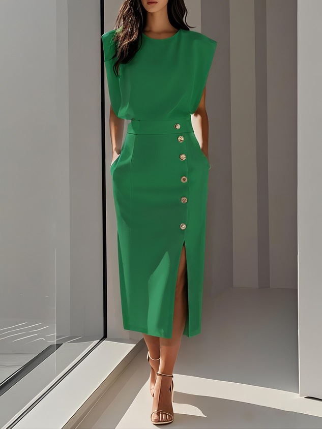 Elegantes Midikleid für Frauen – Zeitloser Stil für jeden Anlass