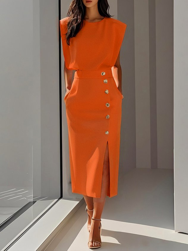 Elegantes Midikleid für Frauen – Zeitloser Stil für jeden Anlass