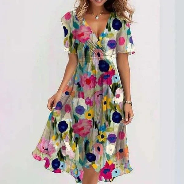 Elegantes Sommerkleid für Damen – Leicht und Vielseitig für warme Tage