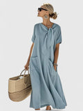 Elegantes Sommerkleid für Damen – Vielseitiges Maxi Kleid für Strand und Freizeit