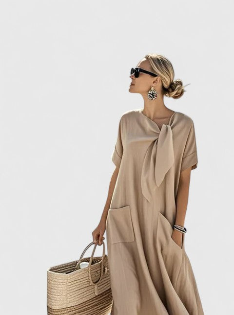 Elegantes Sommerkleid für Damen – Vielseitiges Maxi Kleid für Strand und Freizeit