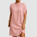 Elegantes Sommerkleid für Frauen mit Rüschen und Schulterausschnitten