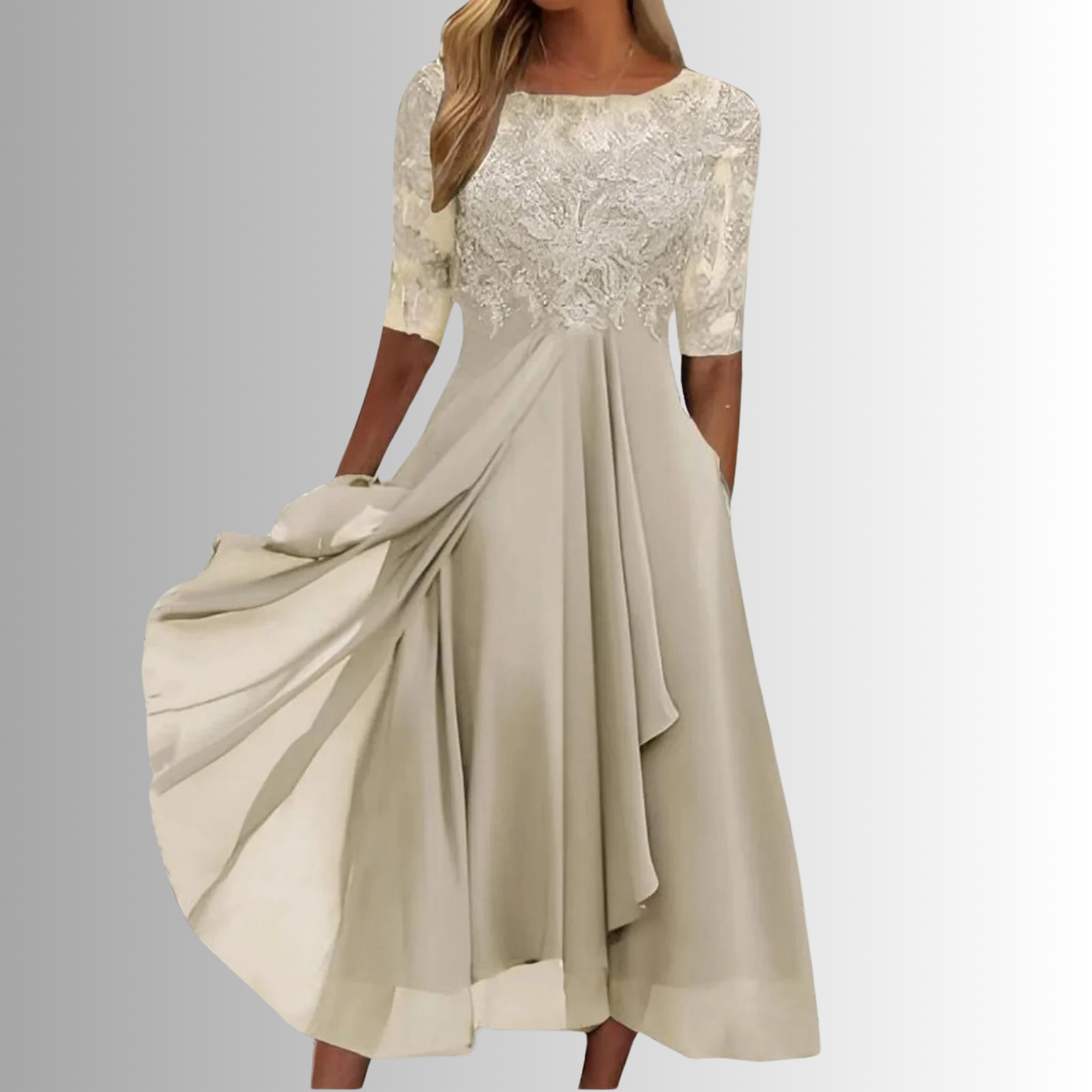 Elegantes Spitzenkleid für Frauen – Zeitloses Design für besondere Anlässe