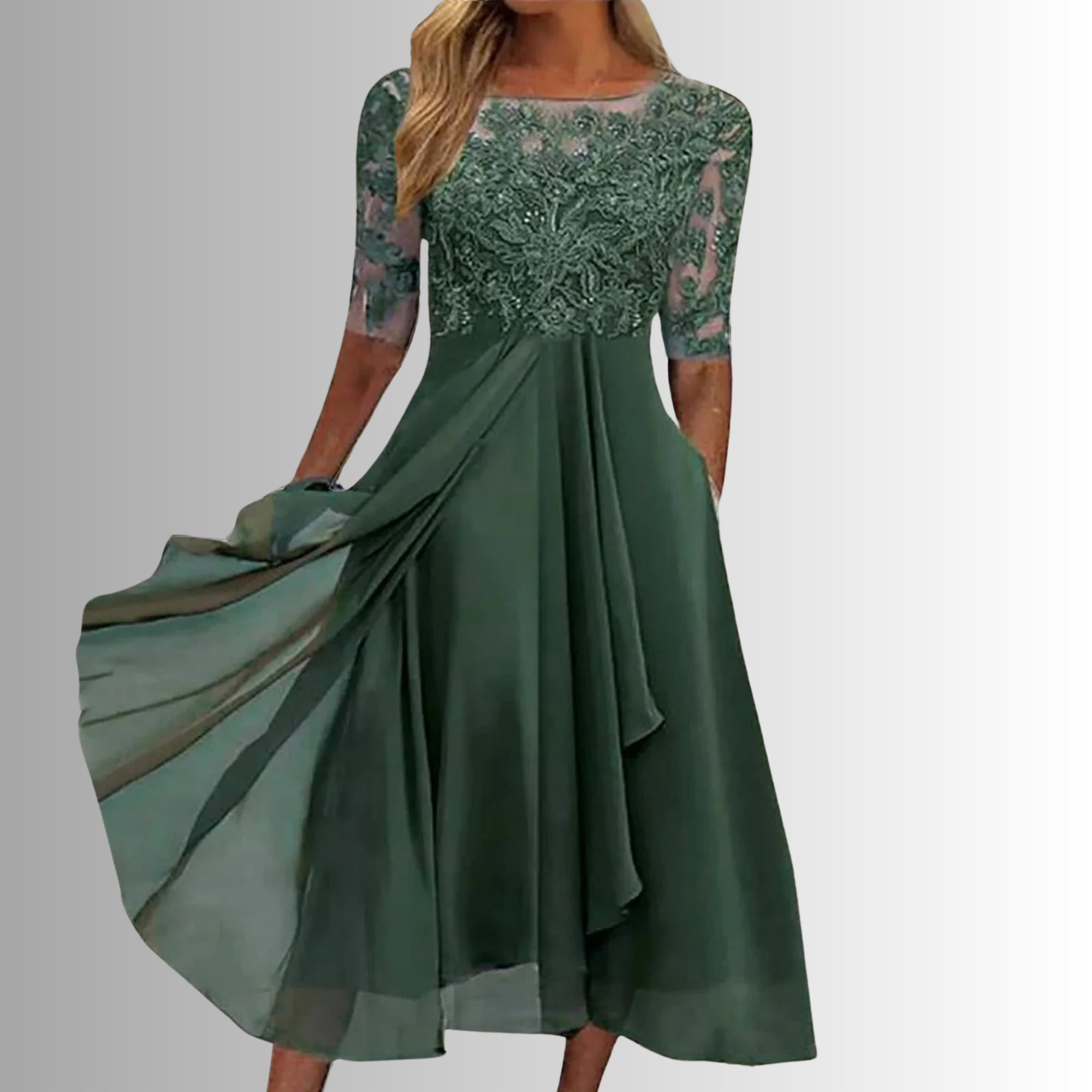 Elegantes Spitzenkleid für Frauen – Zeitloses Design für besondere Anlässe