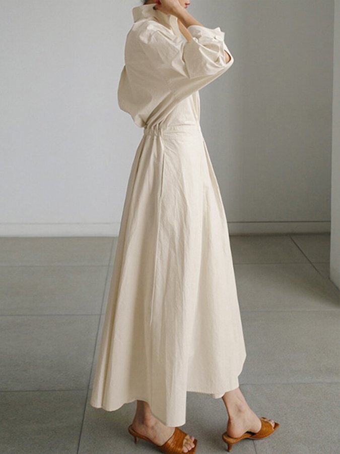 Elegantes langes Kleid für Damen – zeitlos und vielseitig