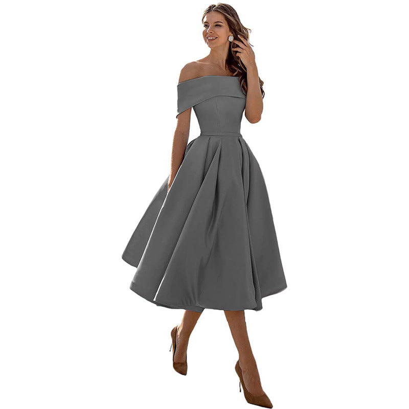 Elegantes trägerloses Partykleid für besondere Anlässe | Hochwertige Silhouette